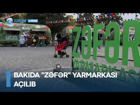 Bakıda “Zəfər” yarmarkası açılıb