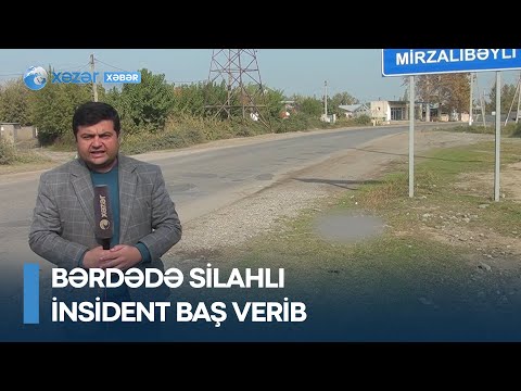 Bərdədə silahlı insident baş verib