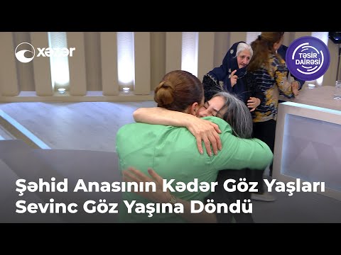 Şəhid Anasının Kədər Göz Yaşları Sevinc Göz Yaşına Döndü