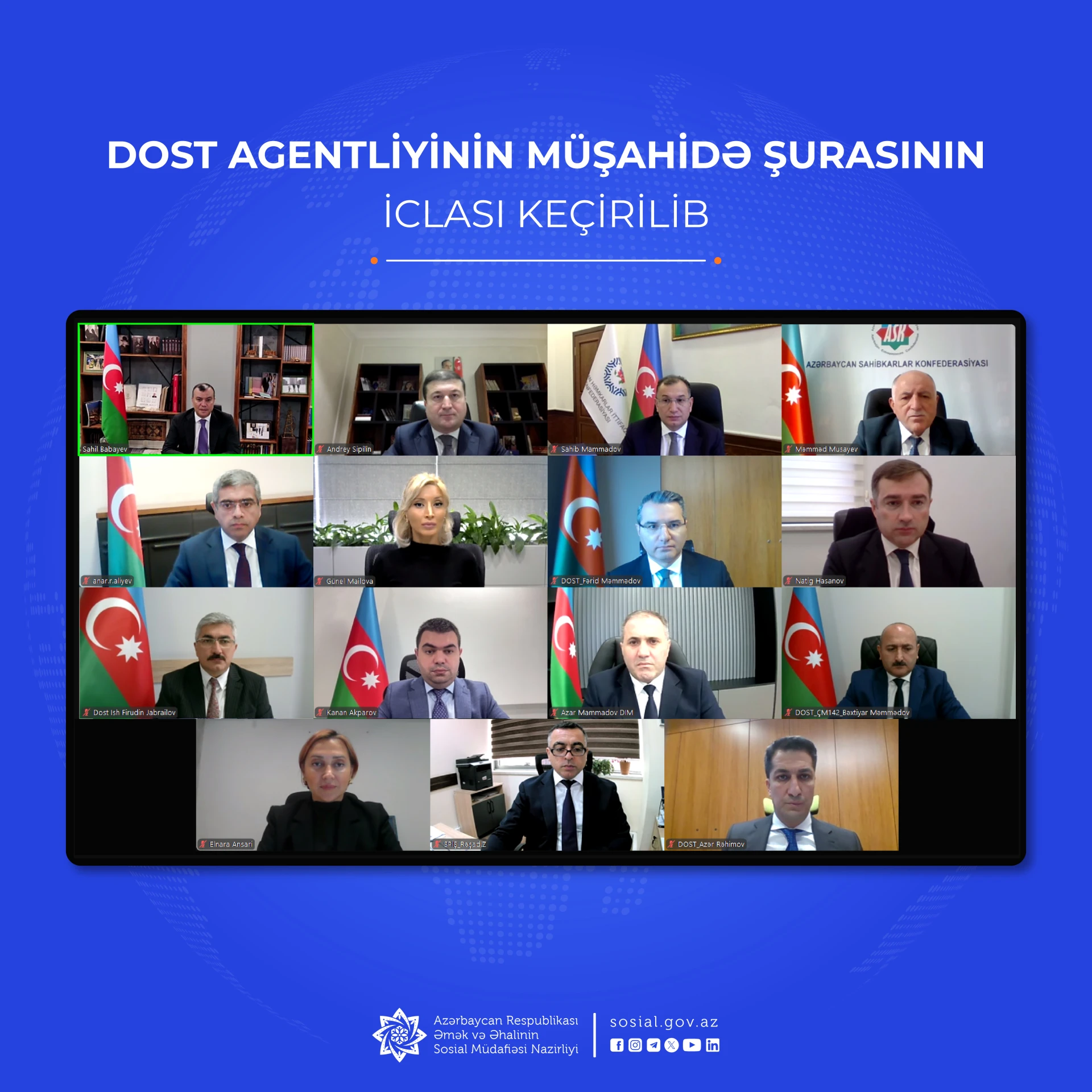 DOST xidmətlərinə müraciətlər 3 milyonu ötüb, məmnunluq 98,3 faizdir